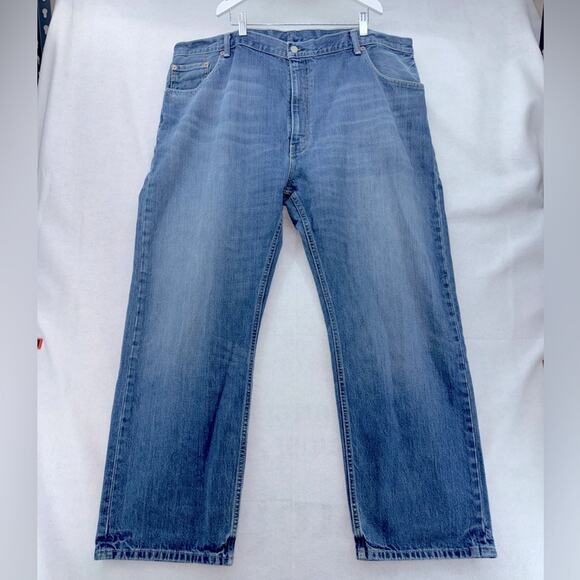 Men’s Levi’s 559 Relaxed Straight Fit Jeans size W46 x L32 - Picture 1 of 8